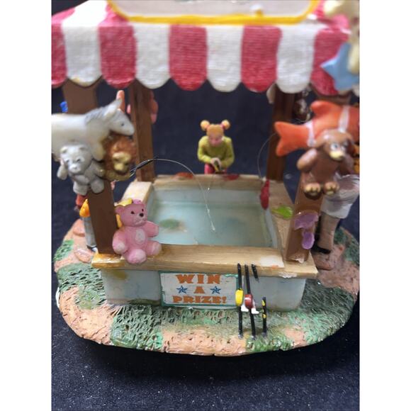 Lemax FISHIN' POND Fishing Carnival Fair Circus Table Accent - #83685 - Picture 3 of 10